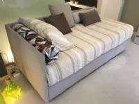 Letto moderno con contenitore Force Oggioni a prezzo scontato