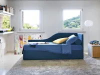 Letto singolo con seconda rete estraibile Space Nocte scontato 20%