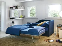 Letto singolo con seconda rete estraibile Space Nocte scontato 20%