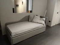 Letto imbottito modello Singolo con secondo letto di Gienne scontato 48%
