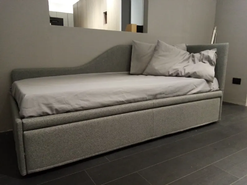 Letto imbottito modello Singolo con secondo letto di Gienne scontato 48%