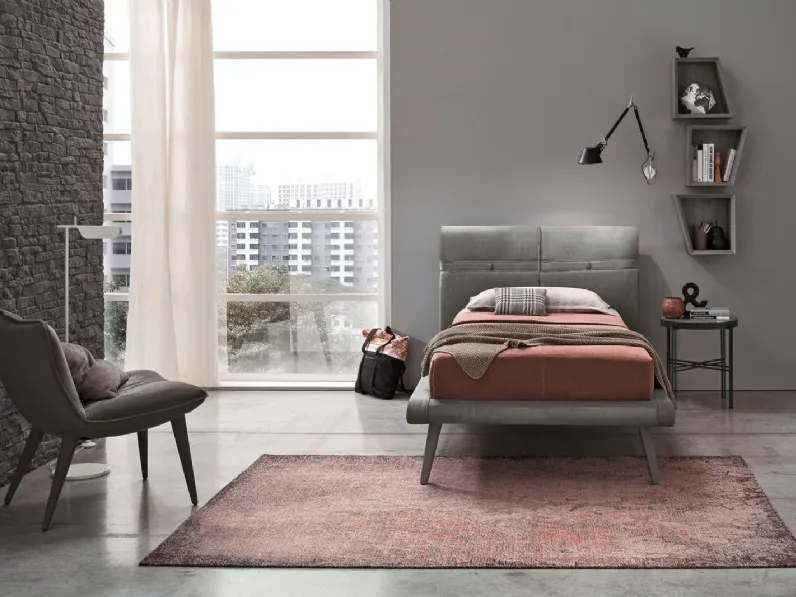 Letto singolo Corf singolo  Mottes selection con uno sconto IMPERDIBILE