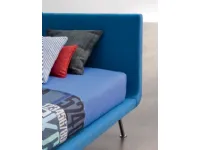 Letto singolo imbottito Aspen V&nice con un ribasso del 30%