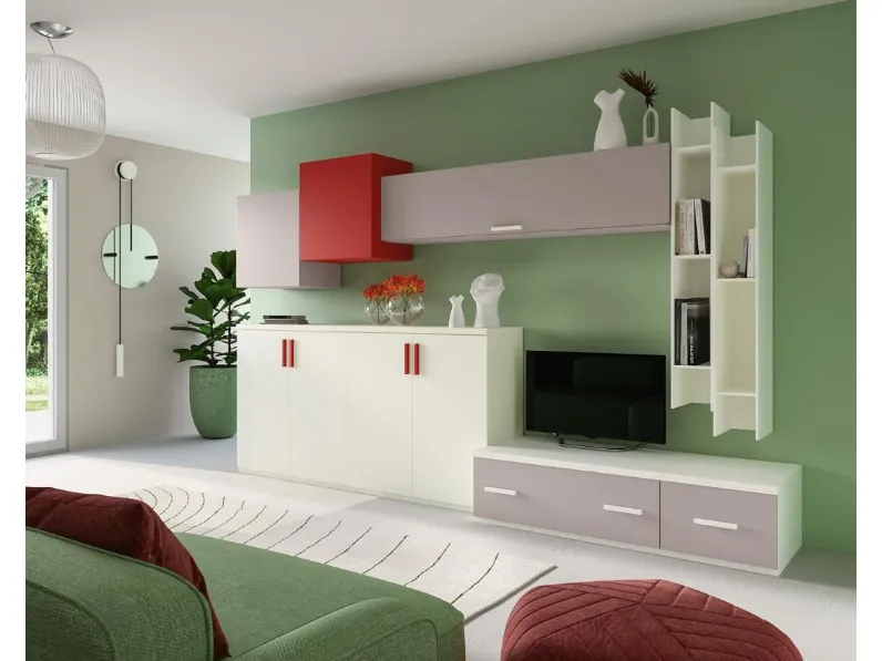Letto singolo L3474 Giessegi con un ribasso IMPERDIBILE