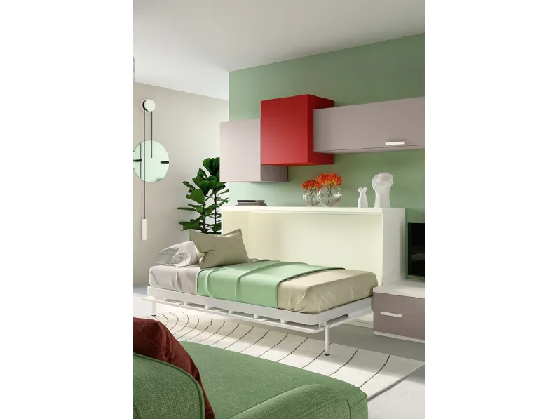 Letto singolo L3474 Giessegi con un ribasso IMPERDIBILE