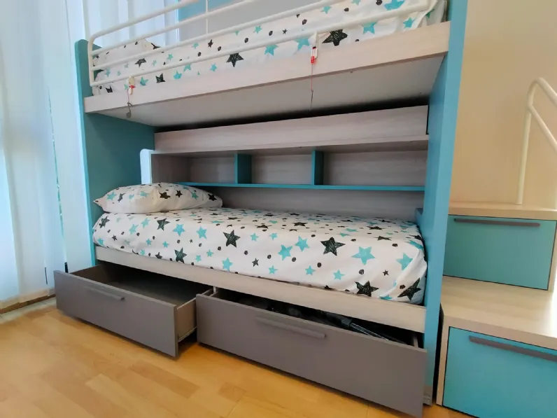 Letto a castello scorrevole roy di Doimo cityline scontato del 45%