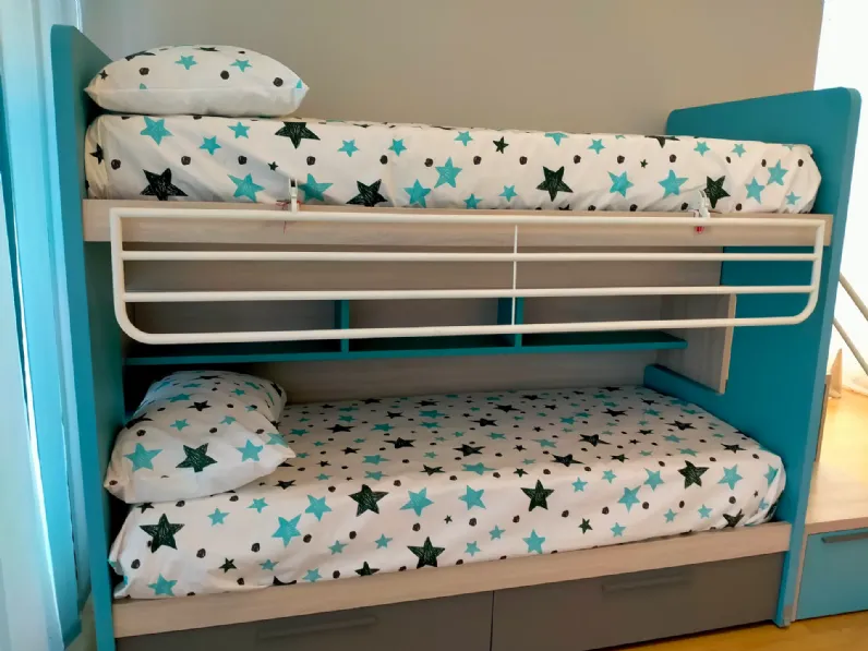 Letto a castello scorrevole roy di Doimo cityline scontato del 45%