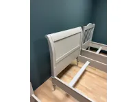 Letto in legno con piedini Letto singolo�Artigianale�a prezzo scontato