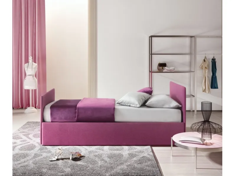 Letto singolo moderno Bambusa Mottes selection a prezzo scontato