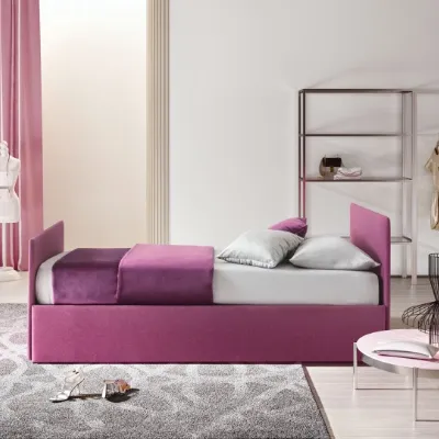 Letto singolo moderno Bambusa Mottes selection a prezzo scontato