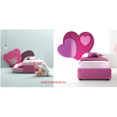 Letto imbottito con giroletto * carSamoaa prezzo scontato