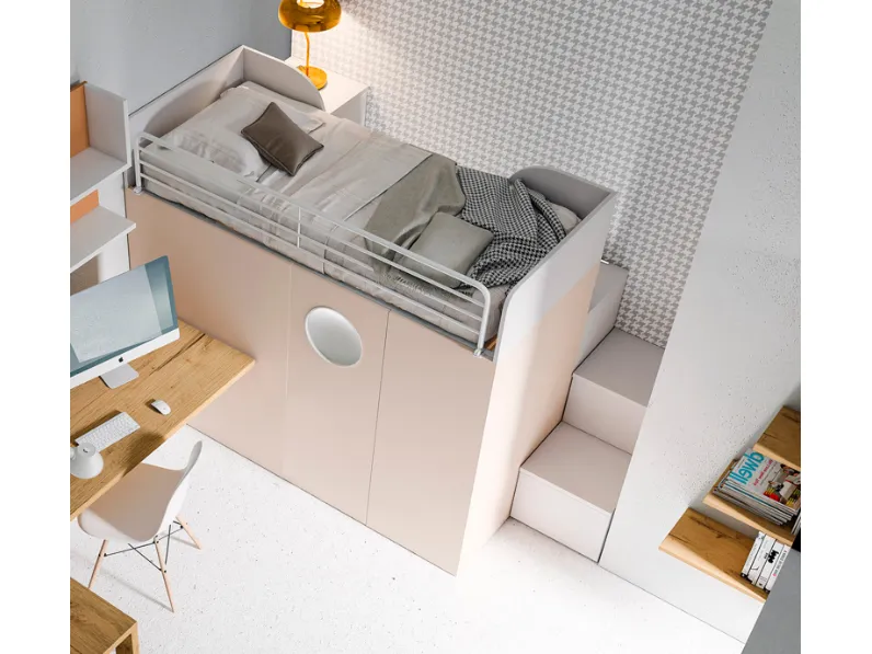 Letto moderno con contenitore Container Collezione esclusiva a prezzo scontato
