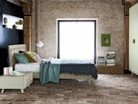 Letto singolo moderno Fada Scandola a prezzo ribassato