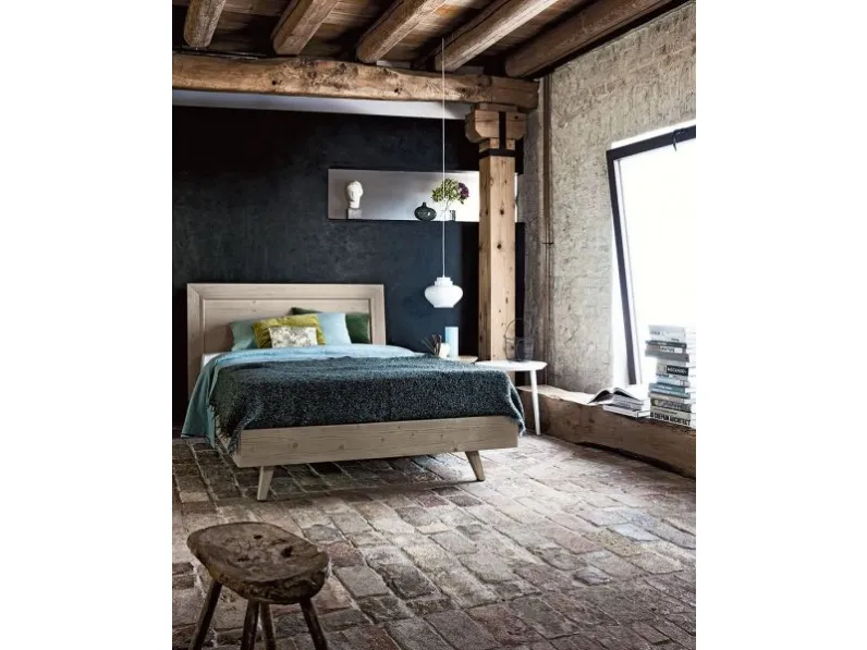 Letto singolo moderno Fada Scandola a prezzo ribassato