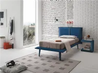 Letto singolo moderno Itaca singolo Mottes selection a prezzo ribassato