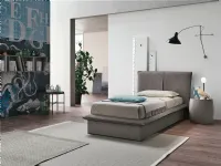 Letto singolo moderno Itaca singolo Mottes selection a prezzo ribassato