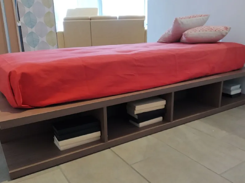 Letto singolo con cassetti Montreal Doimo cityline a prezzo ribassato