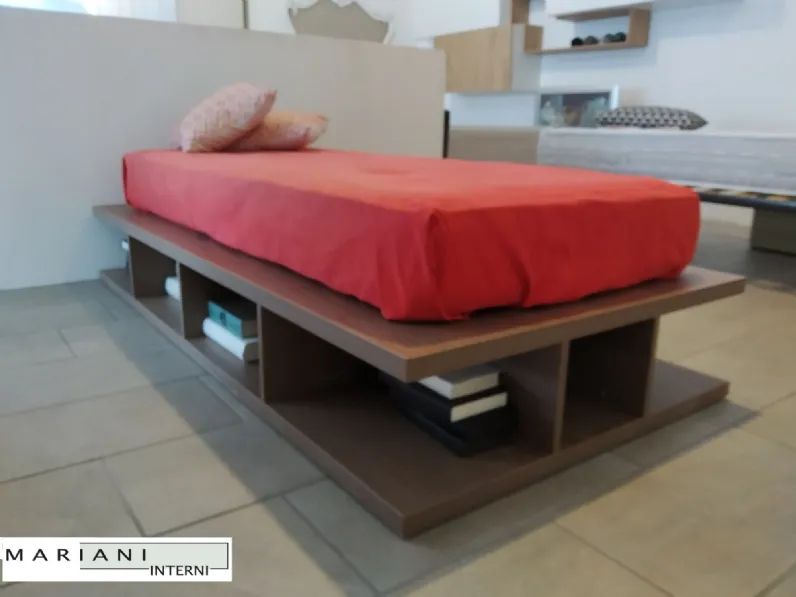 Letto singolo con cassetti Montreal Doimo cityline a prezzo ribassato
