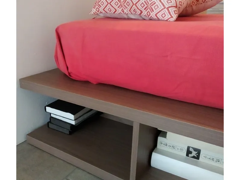 Letto singolo con cassetti Montreal Doimo cityline a prezzo ribassato