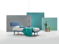 Letto singolo Nicole tessile Ergogreen con un ribasso del 50%