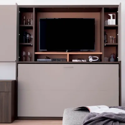 Letto singolo Nikai tv - promo sul nuovo Clever con uno sconto del 30%