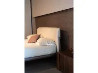 Letto matrimoniale con piedini Sissi Sangiacomo a prezzo scontato