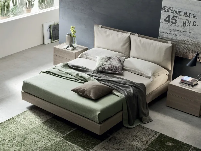 Letto matrimoniale moderno Sky Maronese acf a prezzo scontato