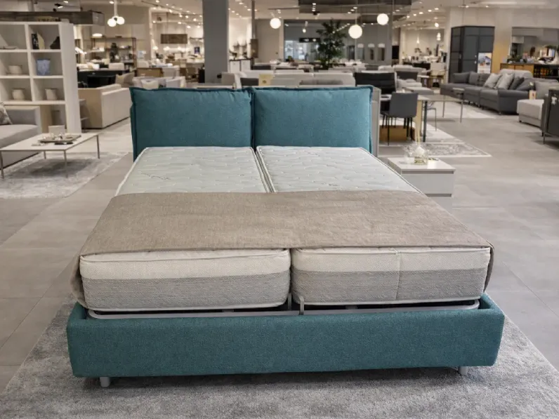 Letto in legno con contenitore So pop�Noctis�a prezzo ribassato