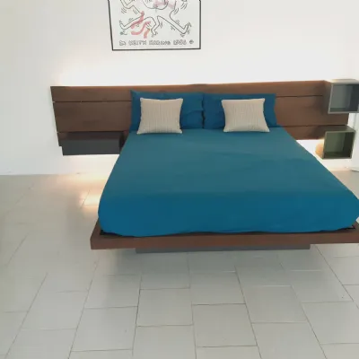 Letto matrimoniale con contenitore Sorvolo Fimar a prezzo scontato