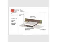 Letto in legno modello Sorvolo di Fimar scontato 33%