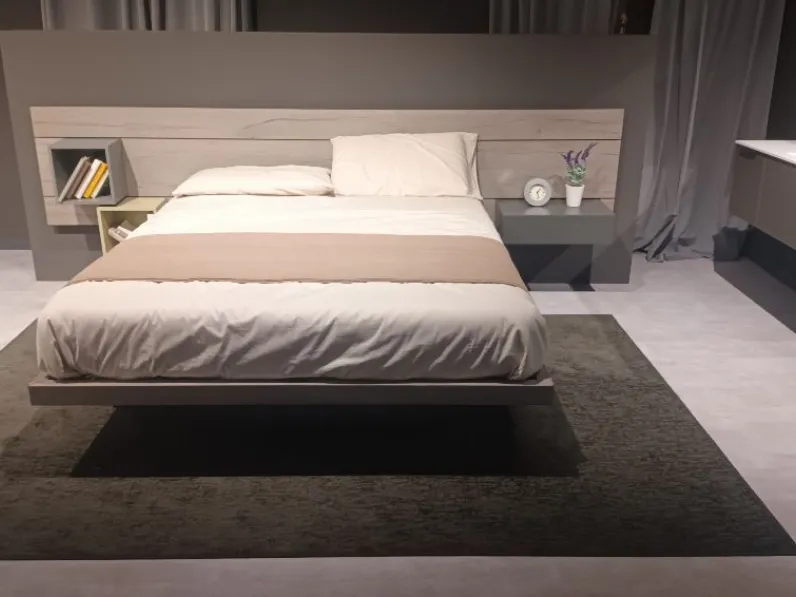 Letto in legno modello Sorvolo di Fimar scontato 27%