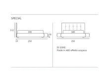 Letto design Special * Samoa con uno sconto del 35%