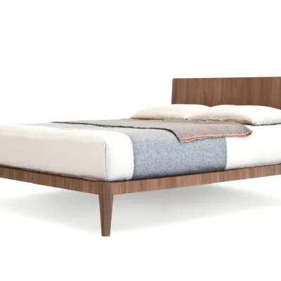 Letto matrimoniale moderno Spillo Pianca a prezzo scontato
