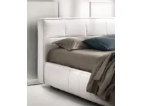 Letto moderno con contenitore Square * Samoa a prezzo ribassato