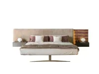 Letto matrimoniale con gambe Steel free Lago a prezzo scontato