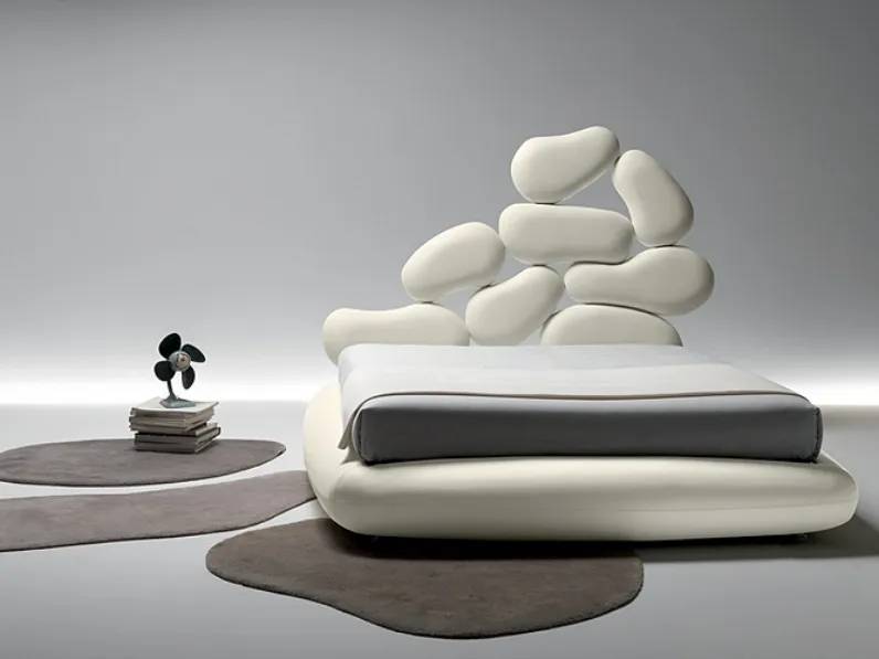 LETTO Stones Noctis in OFFERTA OUTLET