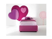 Letto singolo con giroletto * sweet & ted Samoa a prezzo ribassato