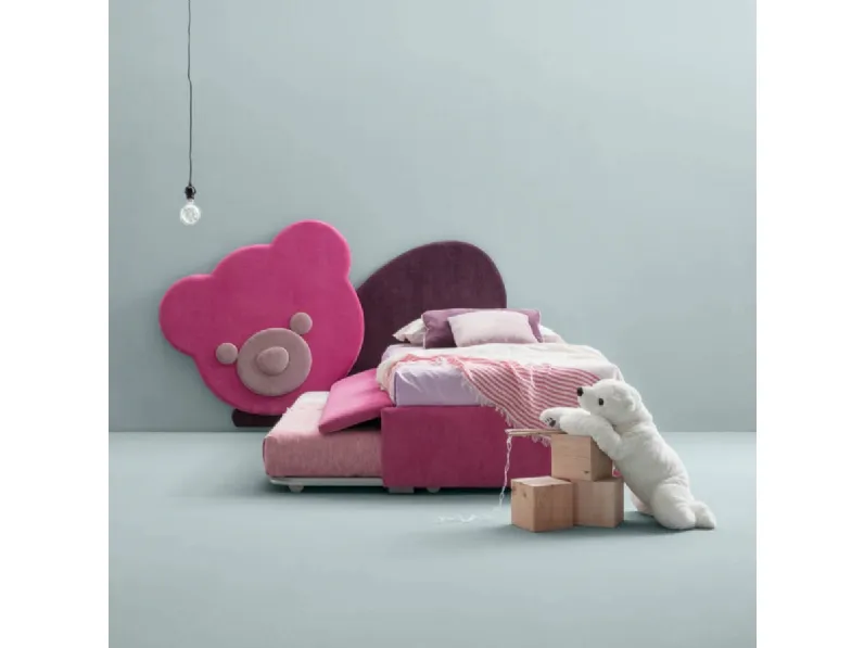 Letto singolo con giroletto * sweet & ted Samoa a prezzo ribassato