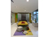 Letto in legno modello Tadao di Flou scontato 25%