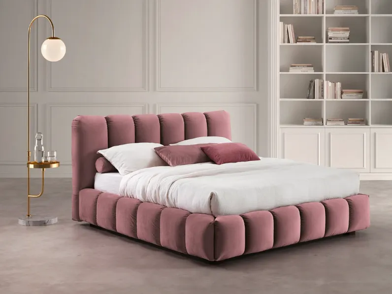 Letto matrimoniale design Tiffany Biel a prezzo scontato
