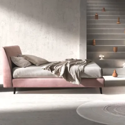 Letto matrimoniale con giroletto Time Bside a prezzo ribassato