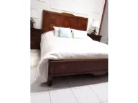 Letto in legno con giroletto TradizionaleStella del mobilea prezzo scontato