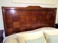Letto in legno con giroletto TradizionaleStella del mobilea prezzo scontato