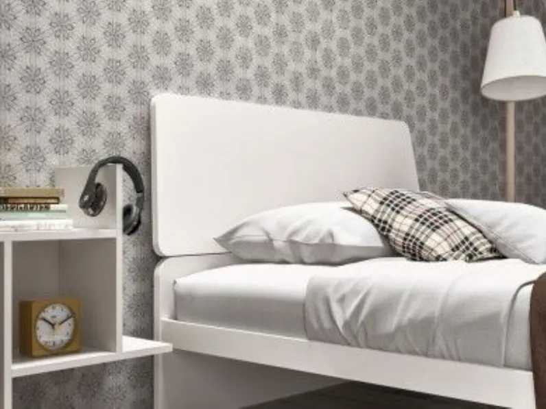 Letto piazza e mezzo con pediera Trapezio Zg mobili a prezzo ribassato
