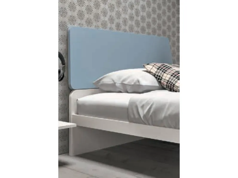 Letto piazza e mezzo con pediera Trapezio Zg mobili a prezzo ribassato