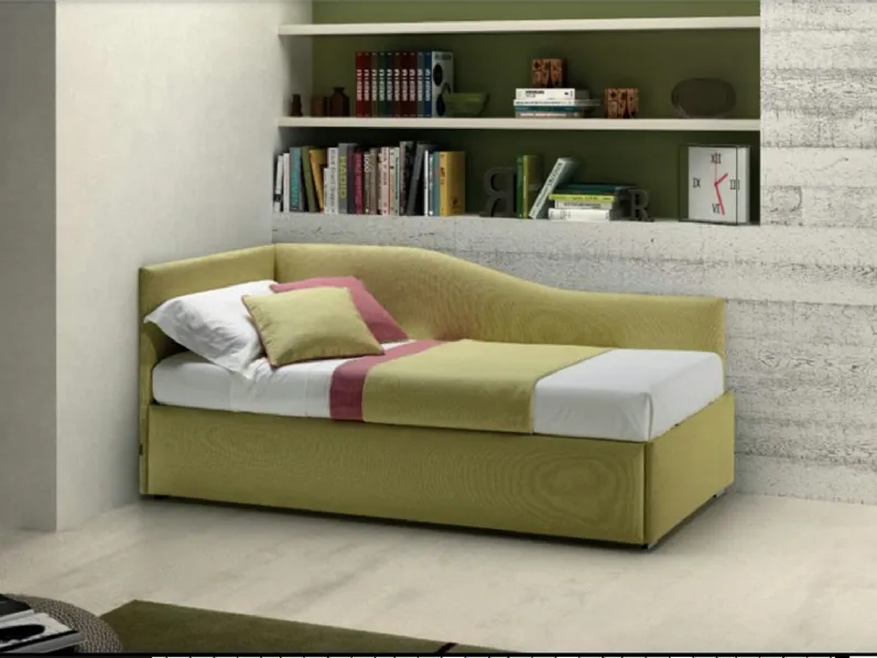 LETTO Twice angolo sagomato  Samoa a PREZZI OUTLET