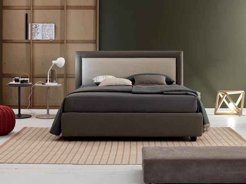 Letto V&nice Chloe matrimoniale imbottitto scontato del -25 %