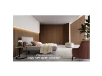 Letto imbottito con gambe VascoLe comforta prezzo scontato