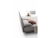 Letto imbottito con gambe VascoLe comforta prezzo scontato