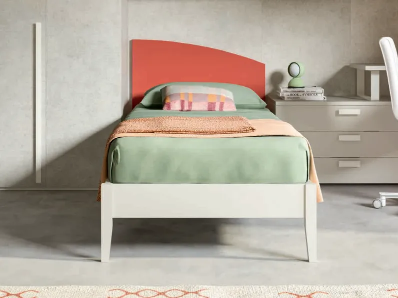 Letto in legno con pediera VelaZg mobilia prezzo ribassato